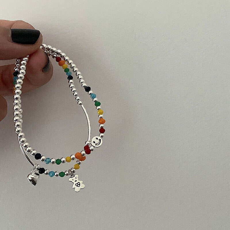 Pulseras felices de mujer