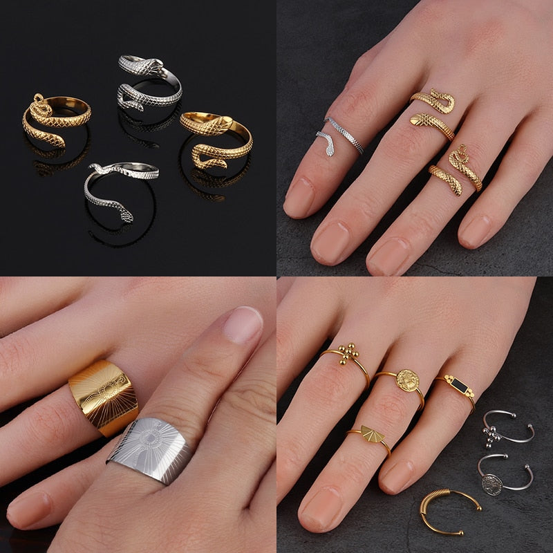 Juegos de anillos de moda