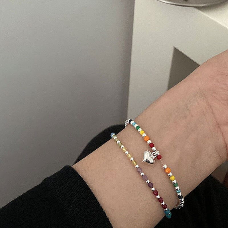 Pulseras felices de mujer