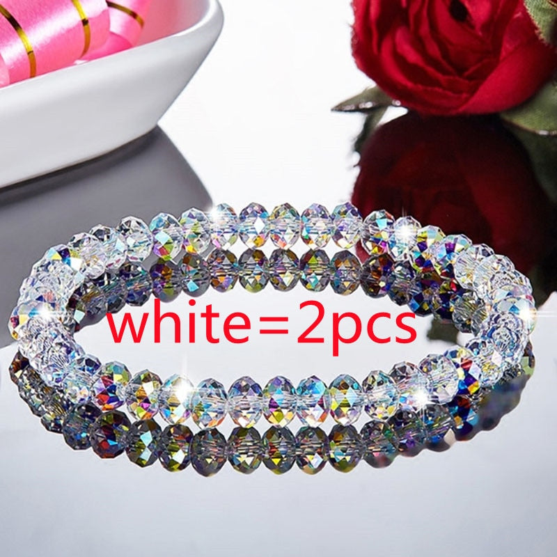 Pulsera brillante de  mujer