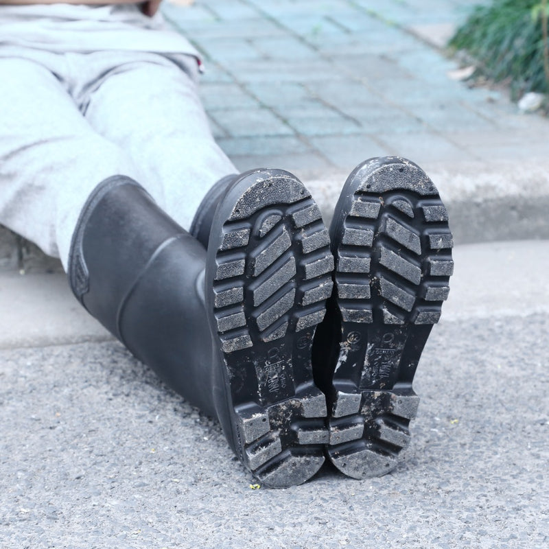 Botas de lluvia antidezlisante