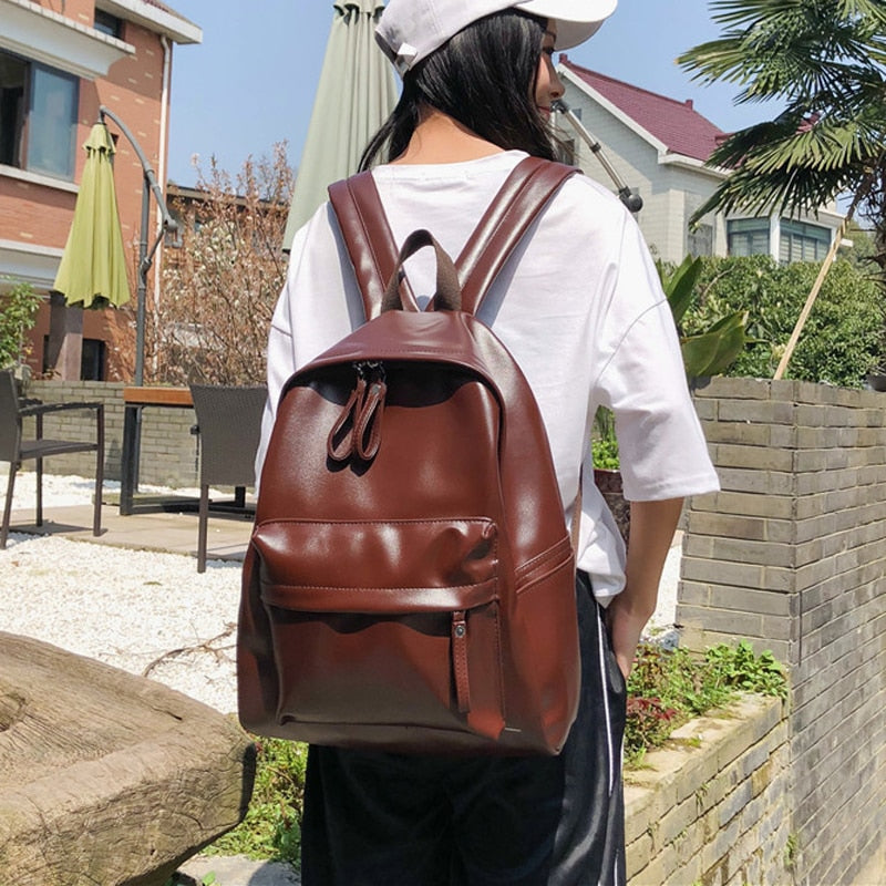 Mochila de estudios de mujer