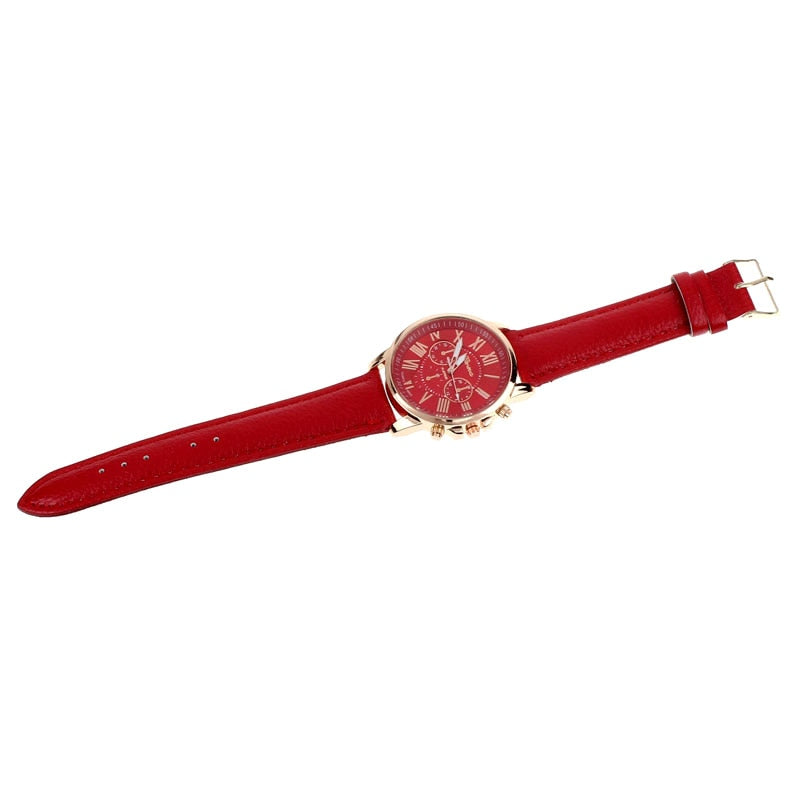 Reloj de brazalete de mujer estiloso