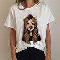 Camiseta holgada de mujer