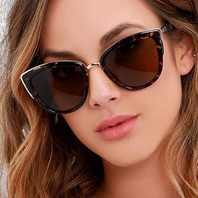 Gafas lujosas de mujer