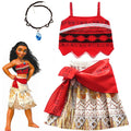 Traje de Moana para niñas