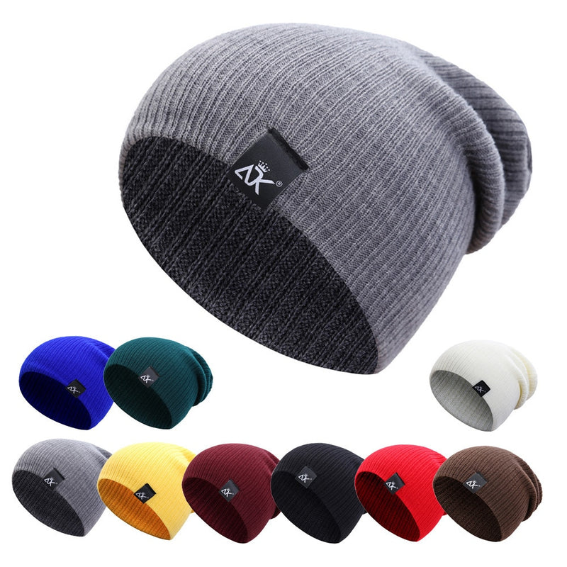 Gorro de punto para hombre