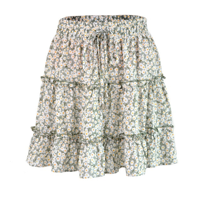 Falda mini Boho chic