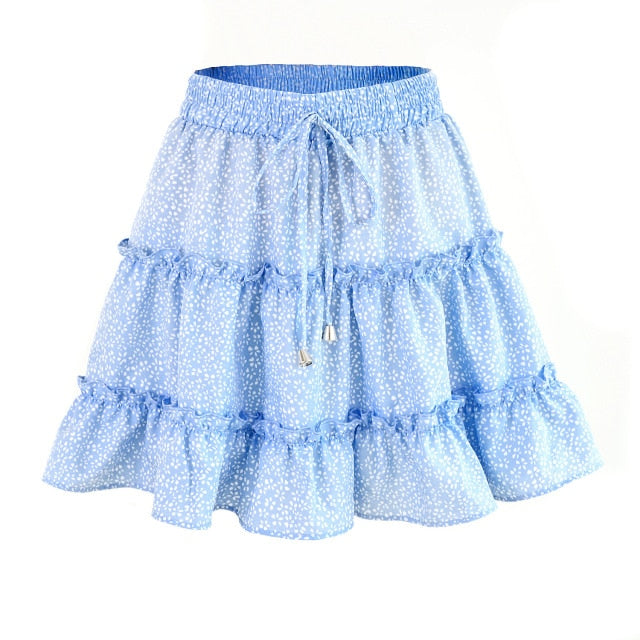 Falda mini Boho chic