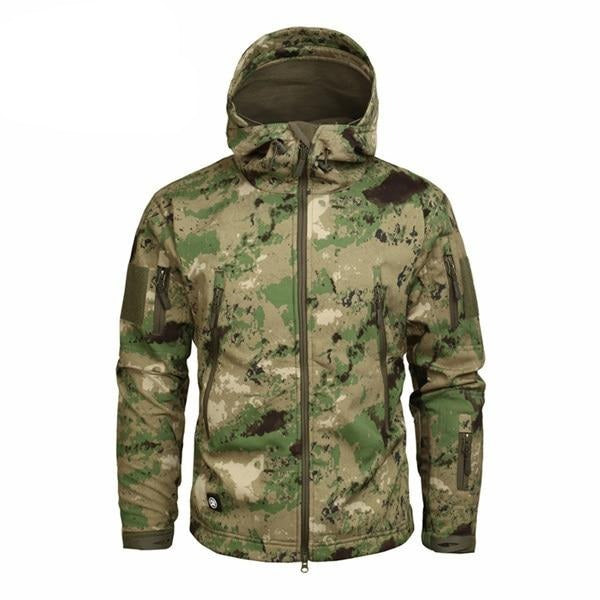 Chaqueta de camuflage de hombre