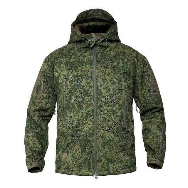 Chaqueta de camuflage de hombre