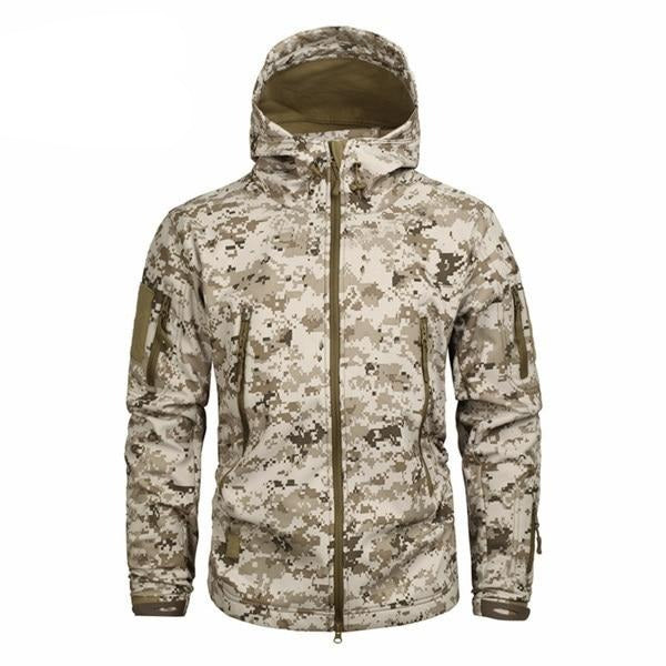 Chaqueta de camuflage de hombre