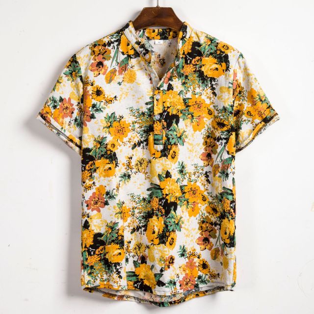 Camisas florales de hombre