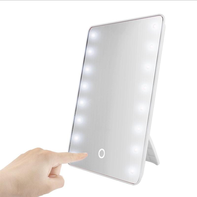 Espejo de moda con luz LED