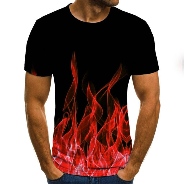 Camiseta con diseño especial de hombre