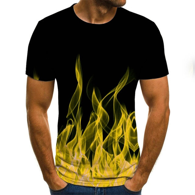 Camiseta con diseño especial de hombre