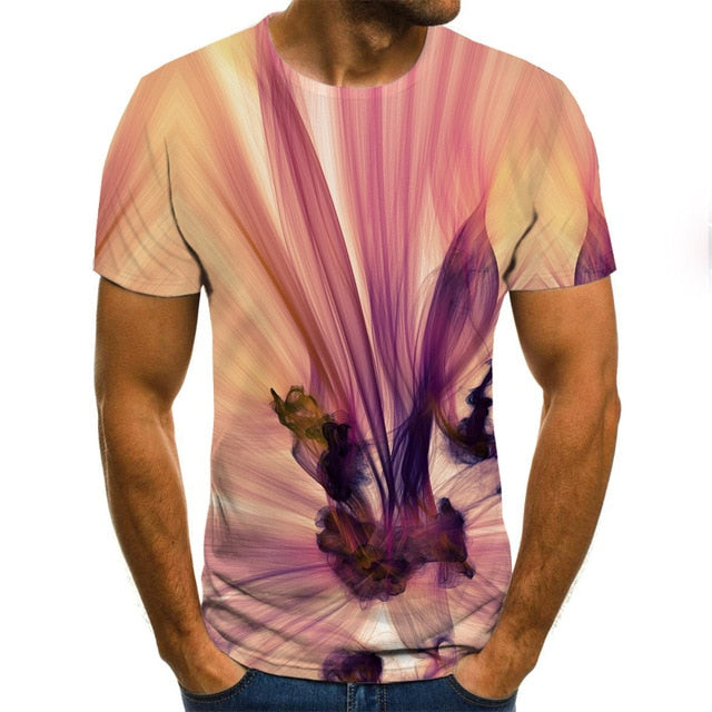 Camiseta con diseño especial de hombre