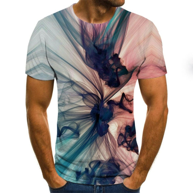 Camiseta con diseño especial de hombre