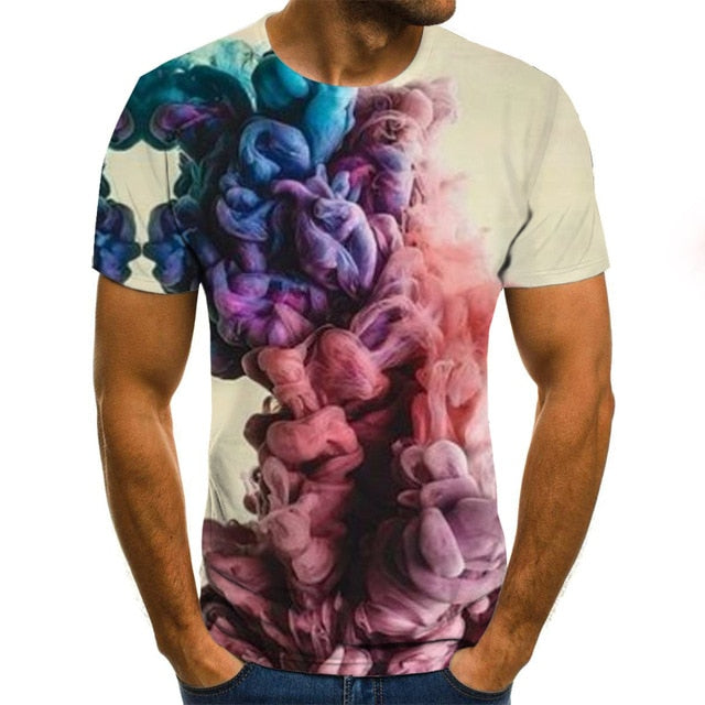 Camiseta con diseño especial de hombre