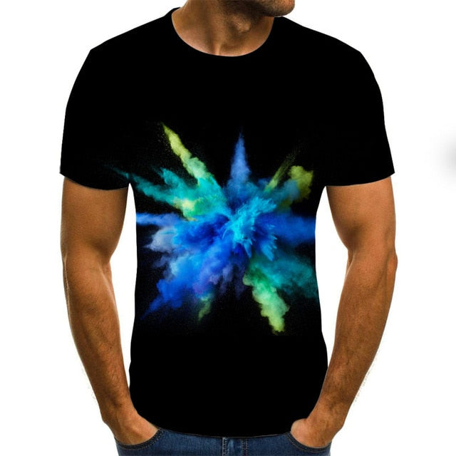 Camiseta con diseño especial de hombre