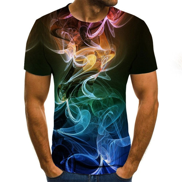 Camiseta con diseño especial de hombre