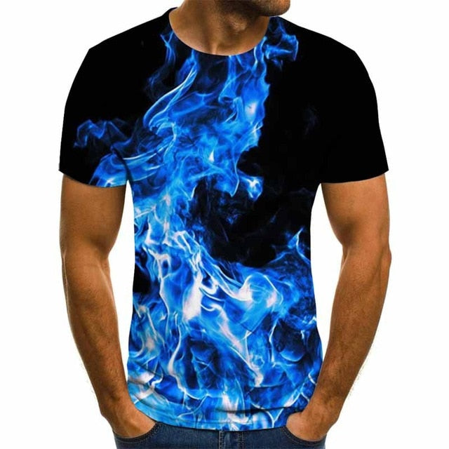 Camiseta con diseño especial de hombre