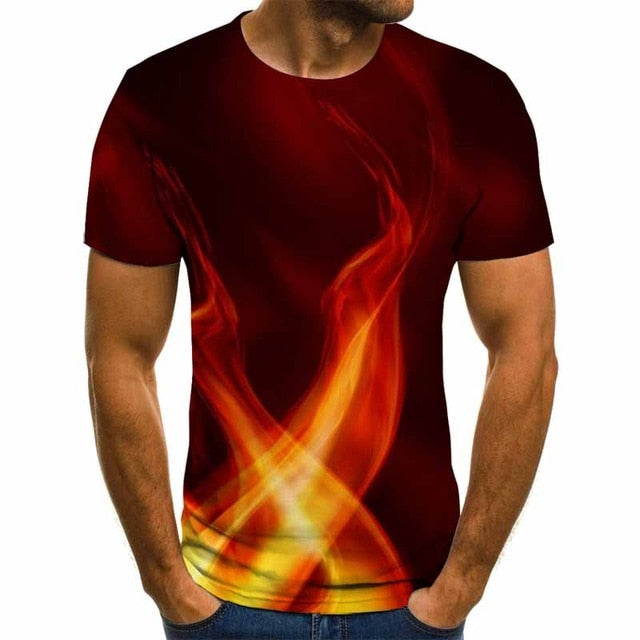 Camiseta con diseño especial de hombre