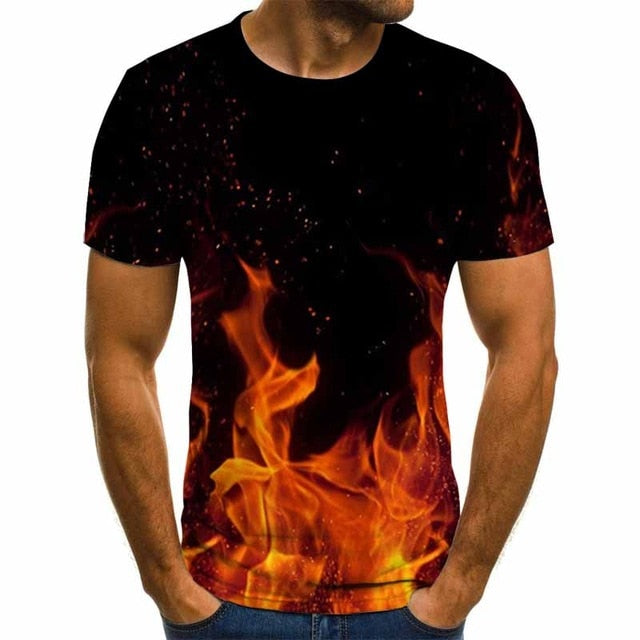 Camiseta con diseño especial de hombre