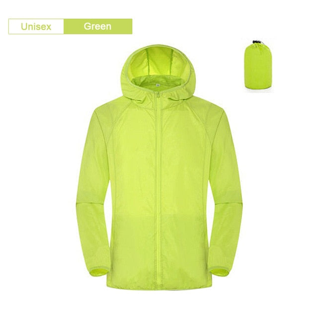 Chaqueta impermeable de mujer