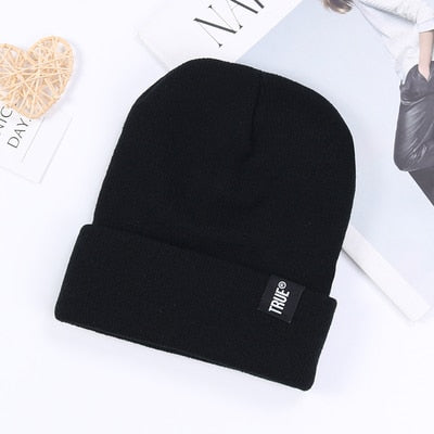 Gorro Beanie de punto para mujeres