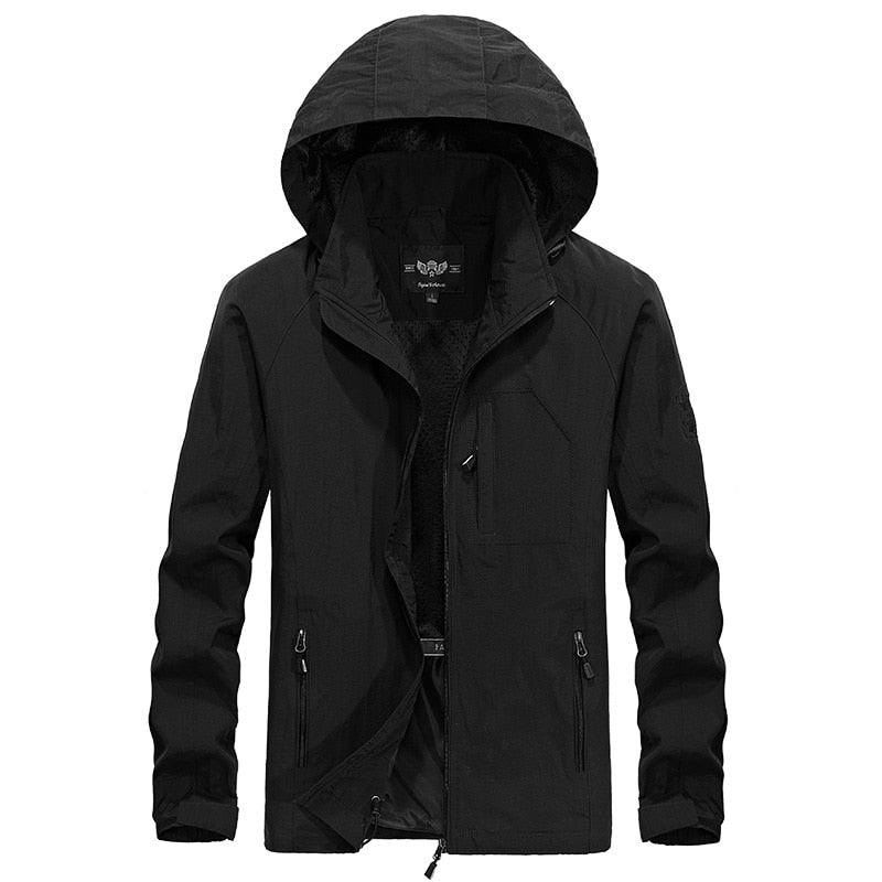 Chaqueta impermeable de hombre