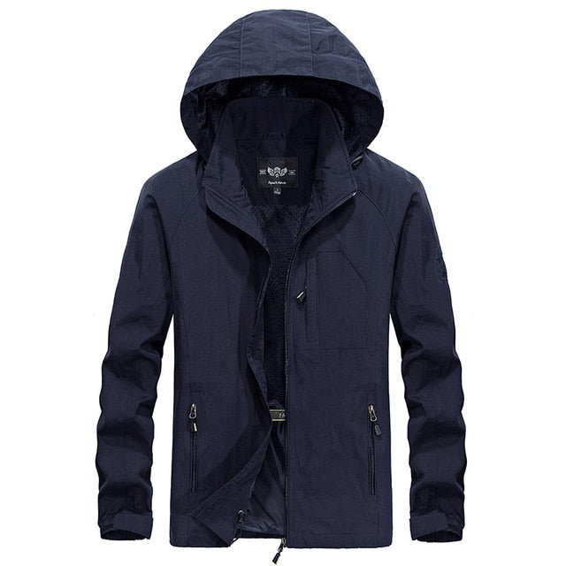 Chaqueta impermeable de hombre