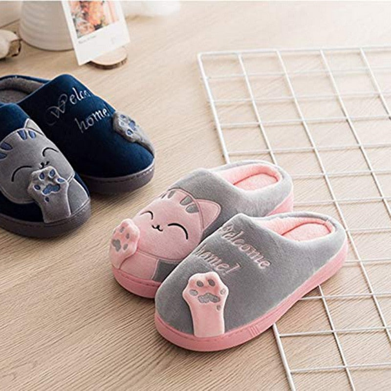 Pantuflas tiernas de mujer y hombres