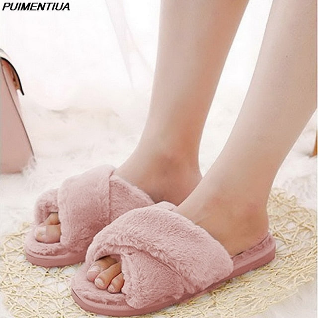 Pantuflas tiernas de mujer y hombres