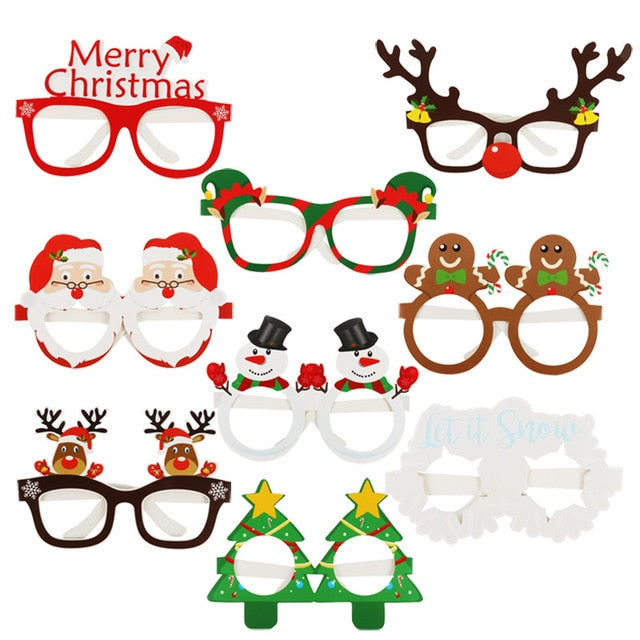 Gafas chistosas navideñas