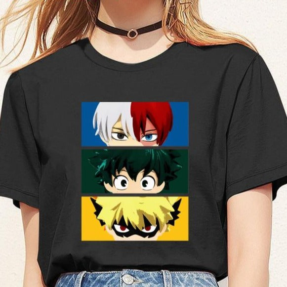 Camisetas con Anime de mujer