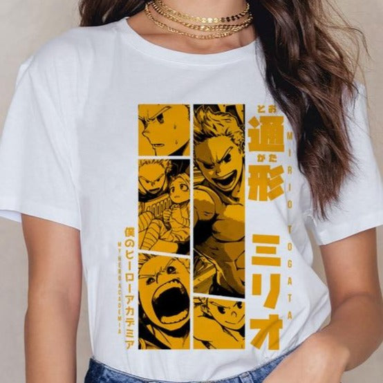 Camisetas con Anime de mujer