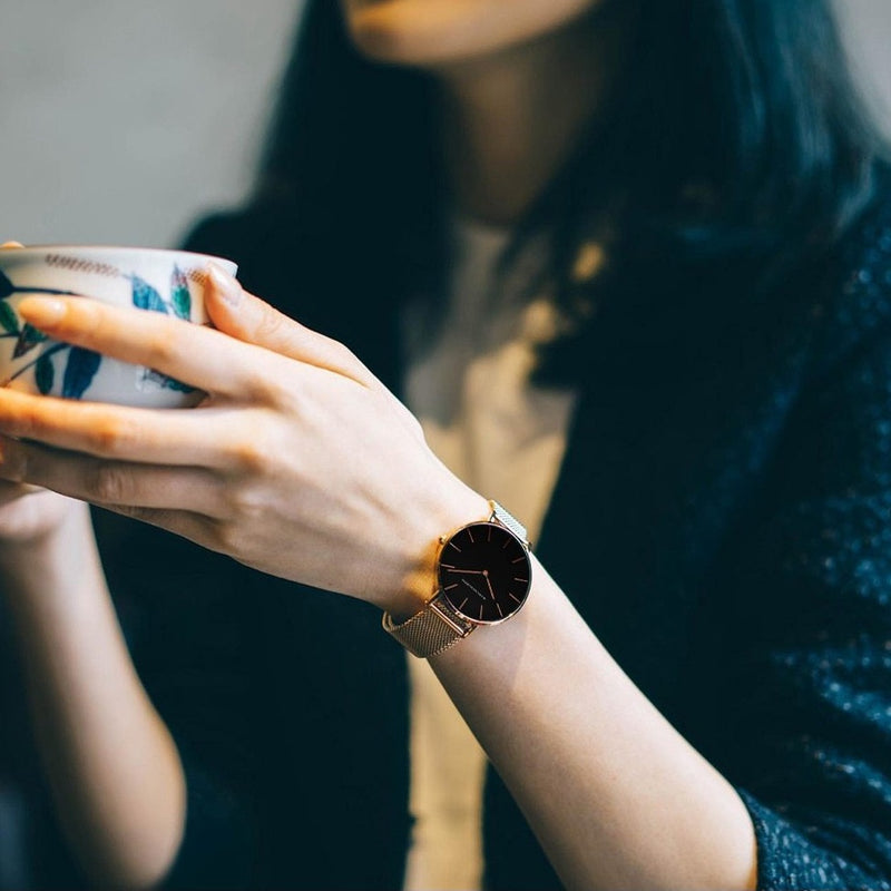 Reloj elegante de mujer