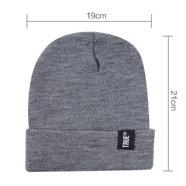 Gorro Beanie de punto para mujeres