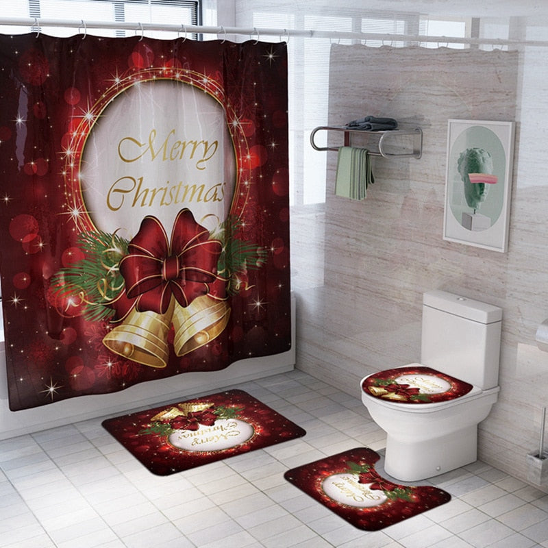 Decoraciones navideñas  para el baño