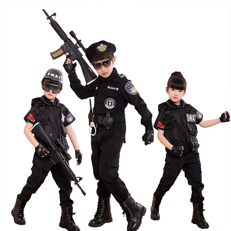 Traje de policia para niños