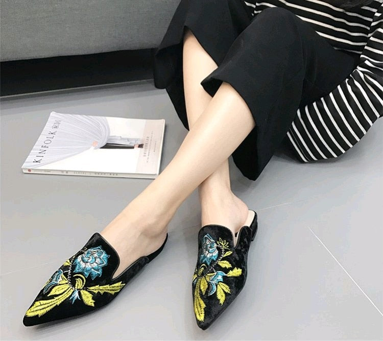 Chancletas de moda de mujer