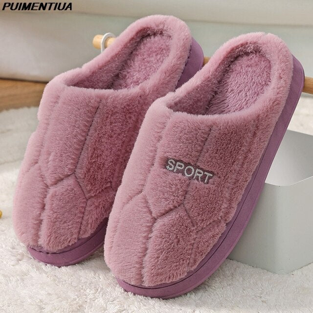 Pantuflas tiernas de mujer y hombres