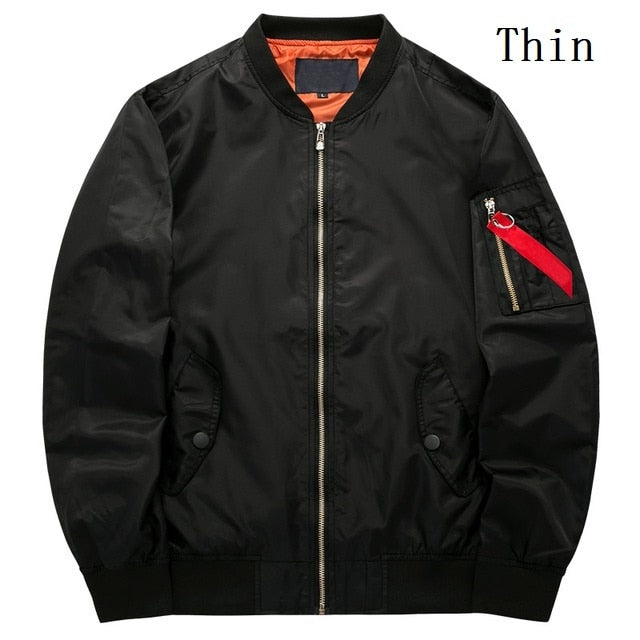 Bomber militar de hombre