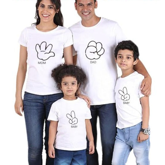 Camisetas festivas familiares