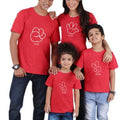 Camisetas festivas familiares