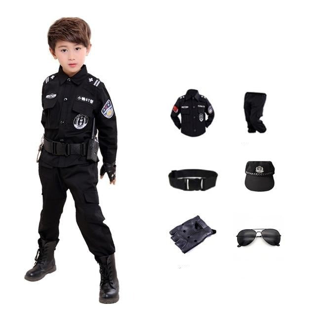 Traje de policia para niños