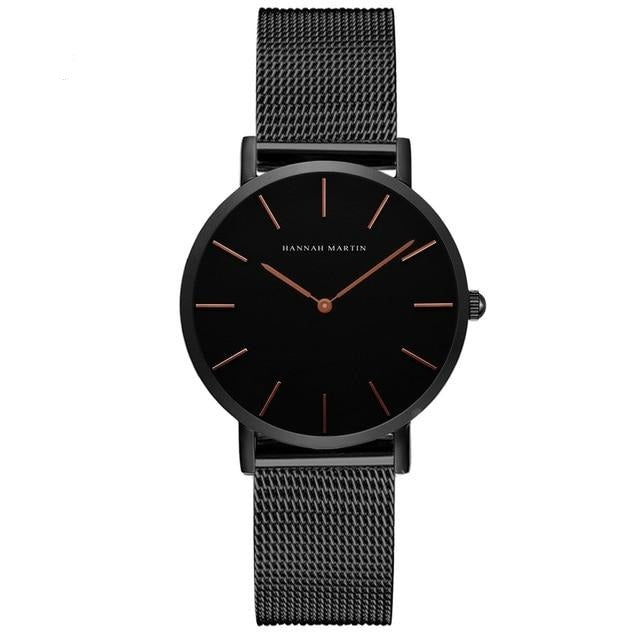 Reloj de pulsera elegante de mujer