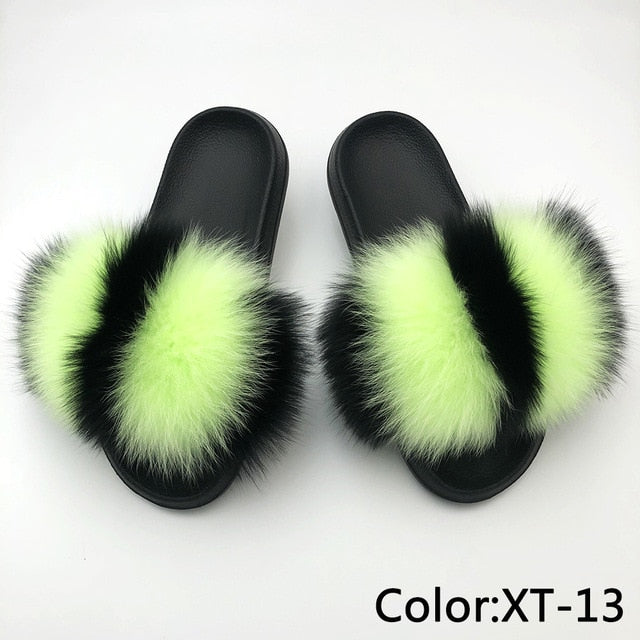 Pantuflas de peluche de mujer