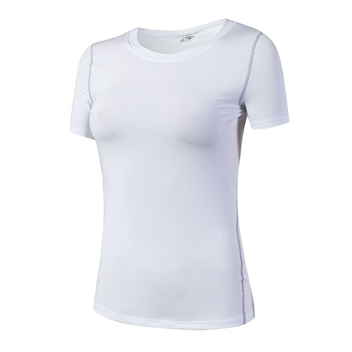 Camiseta para fitness de mujer